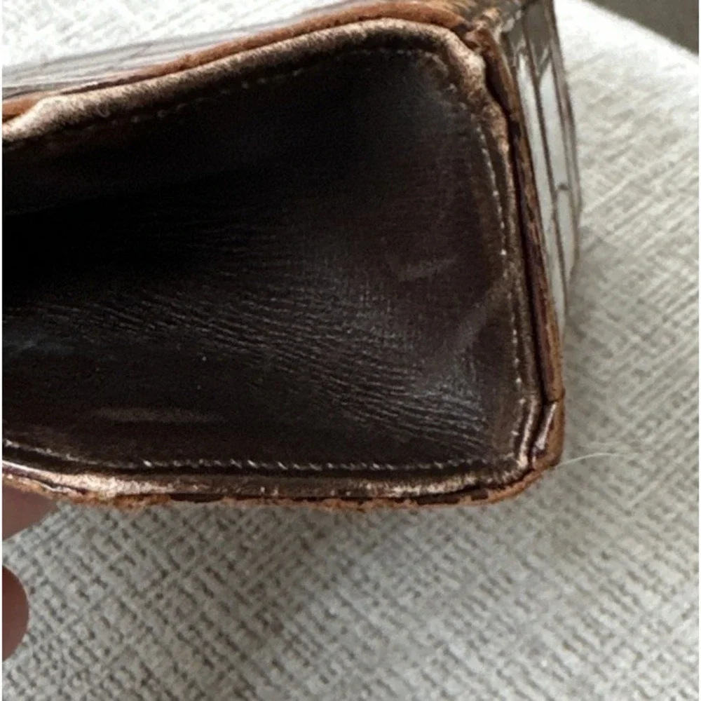 Vintage Jemco Alligator Leather Handbag Top Handle Mid Century Old Money Mad Men